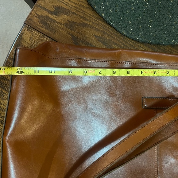 Patricia Nash Tan Leather Tote - Picture 8 of 9